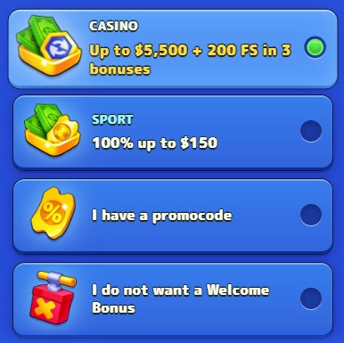 Pistolo Welcome Bonus
